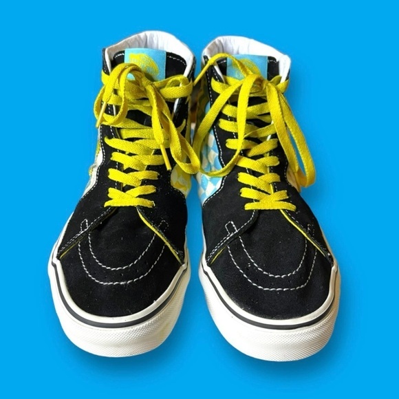 Vans The Simpsons Shoes High Tops Suede and Canvas Special Edition Size 8.5 Men - Picture 2 of 11